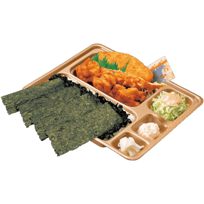 のり・カラ弁当