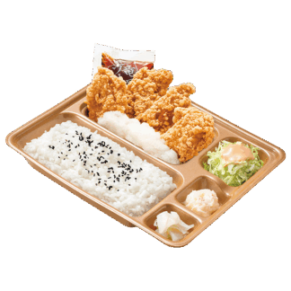 おろしチキン竜田弁当