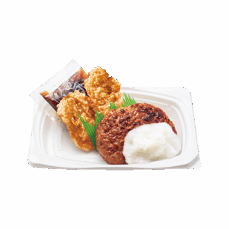 おろしハンバーグおかず