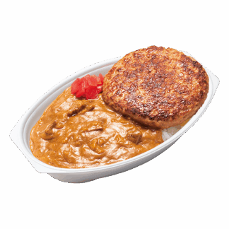 ジャンボハンバーグカレー