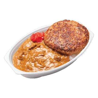 ジャンボハンバーグカレー