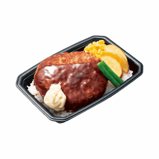 ジャンボてりマヨハンバーグ丼