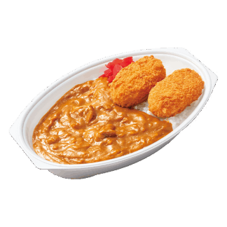 カニクリームコロッケカレー