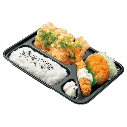 スペシャルねぎ塩チキン竜田弁当