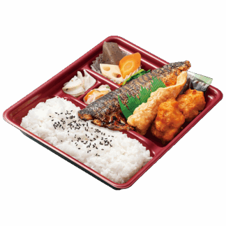さば炭火焼デラックス弁当