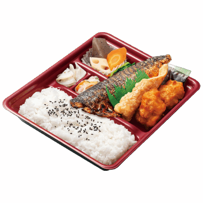 さば炭火焼デラックス弁当