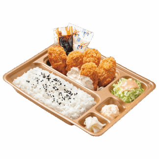 カキフライ弁当