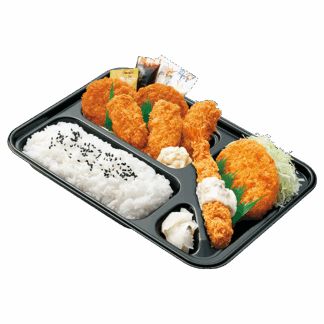 スペシャルカキヒレカツ弁当